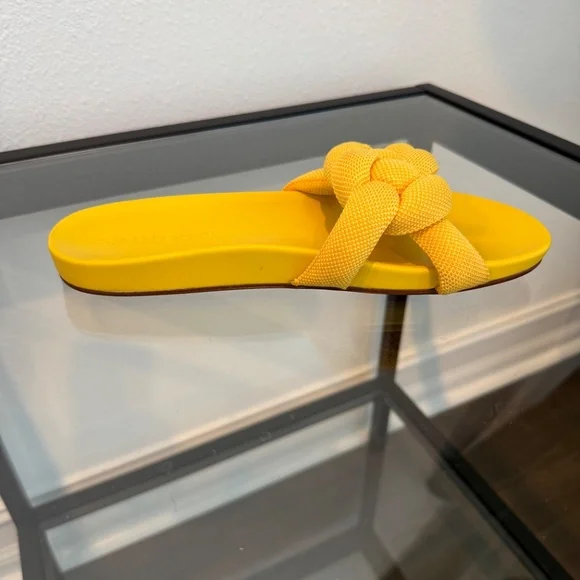 ROTHYS Women’s Bubble Slide Slip On Sandal in Canary Yellow Size 7.5 - Picture 13 of 14